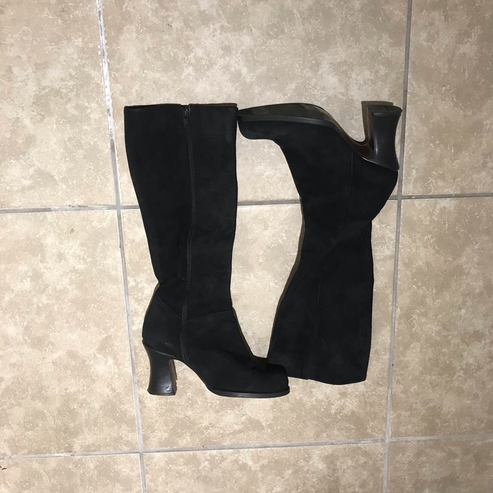 El Dantes suede Knee high boots